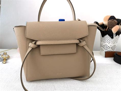 celine nano belt bag grey or black|Celine nano belt bag beige.